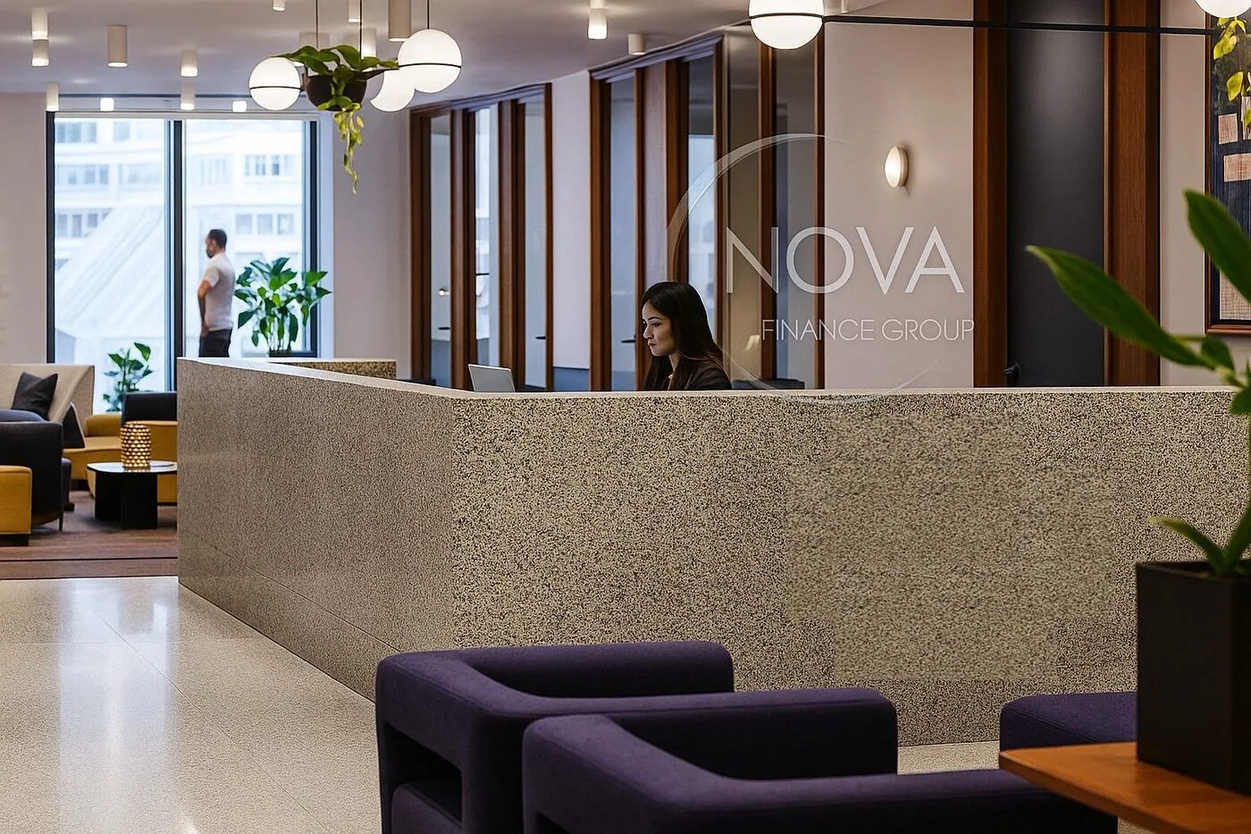Reception & waiting area